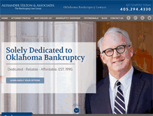 Tablet Screenshot of bankruptcylawgroup.info